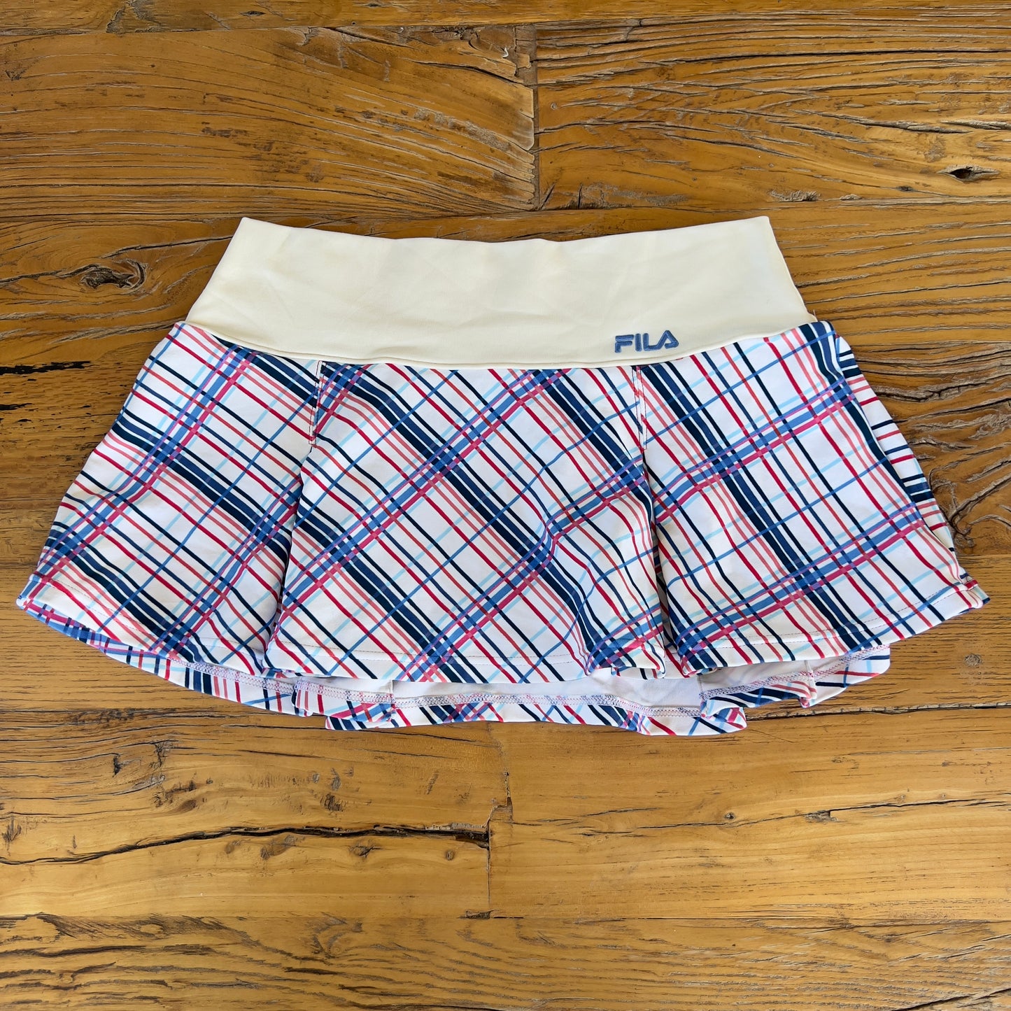 y2k Fila mini skirt