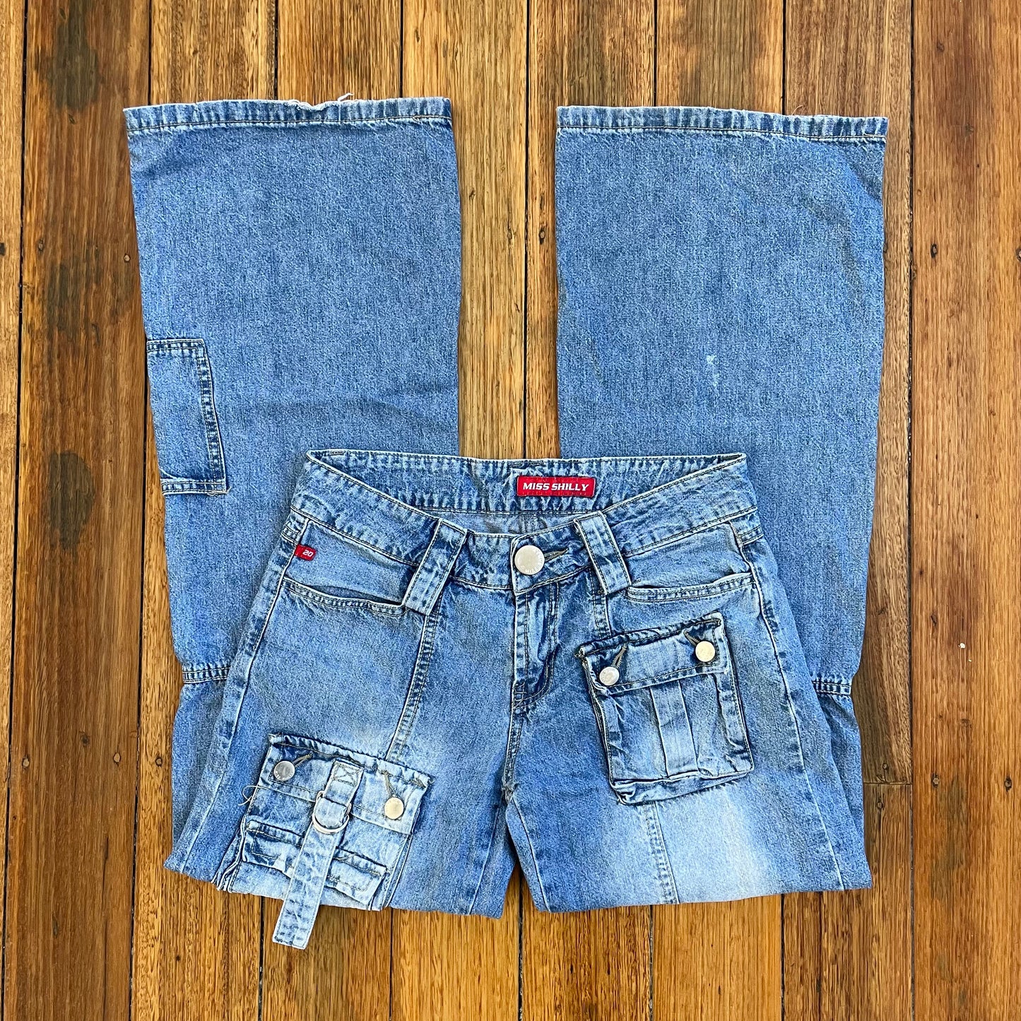cargo style jeans