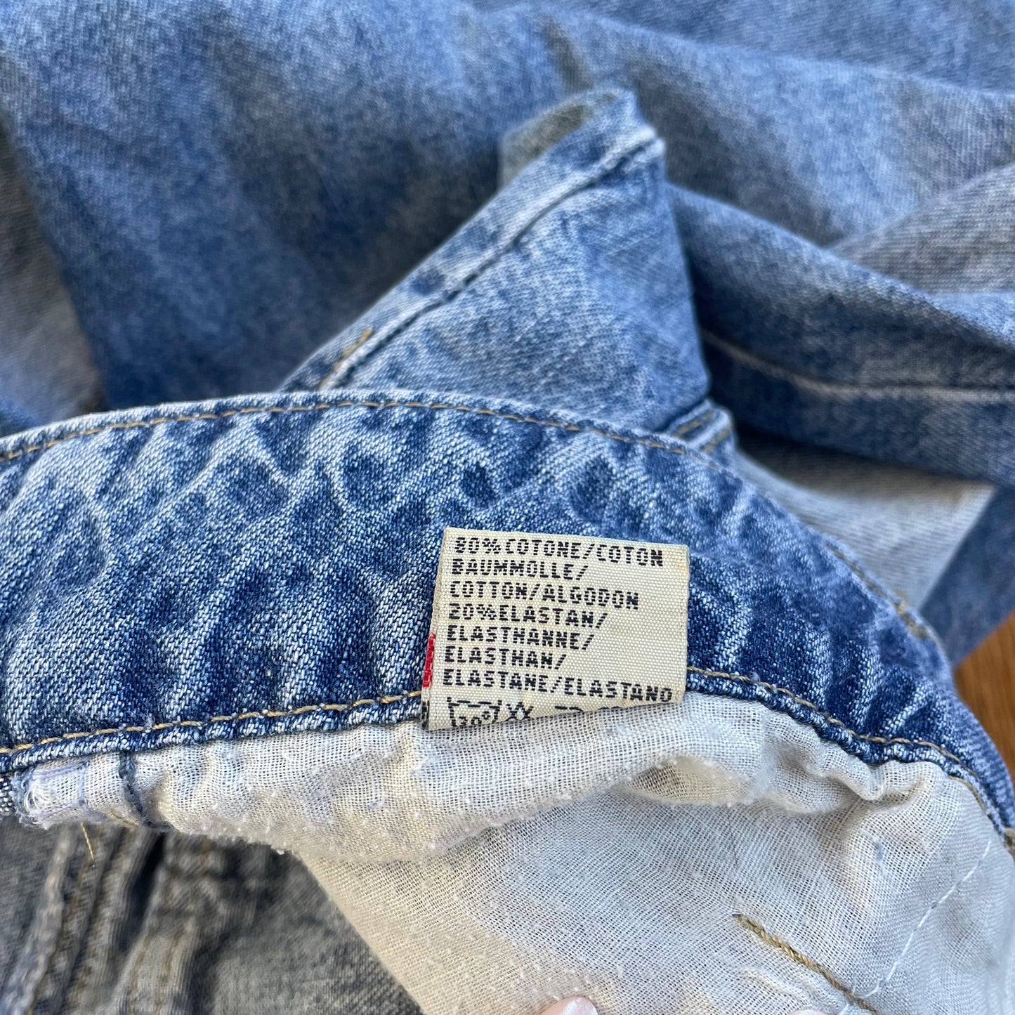 cargo style jeans