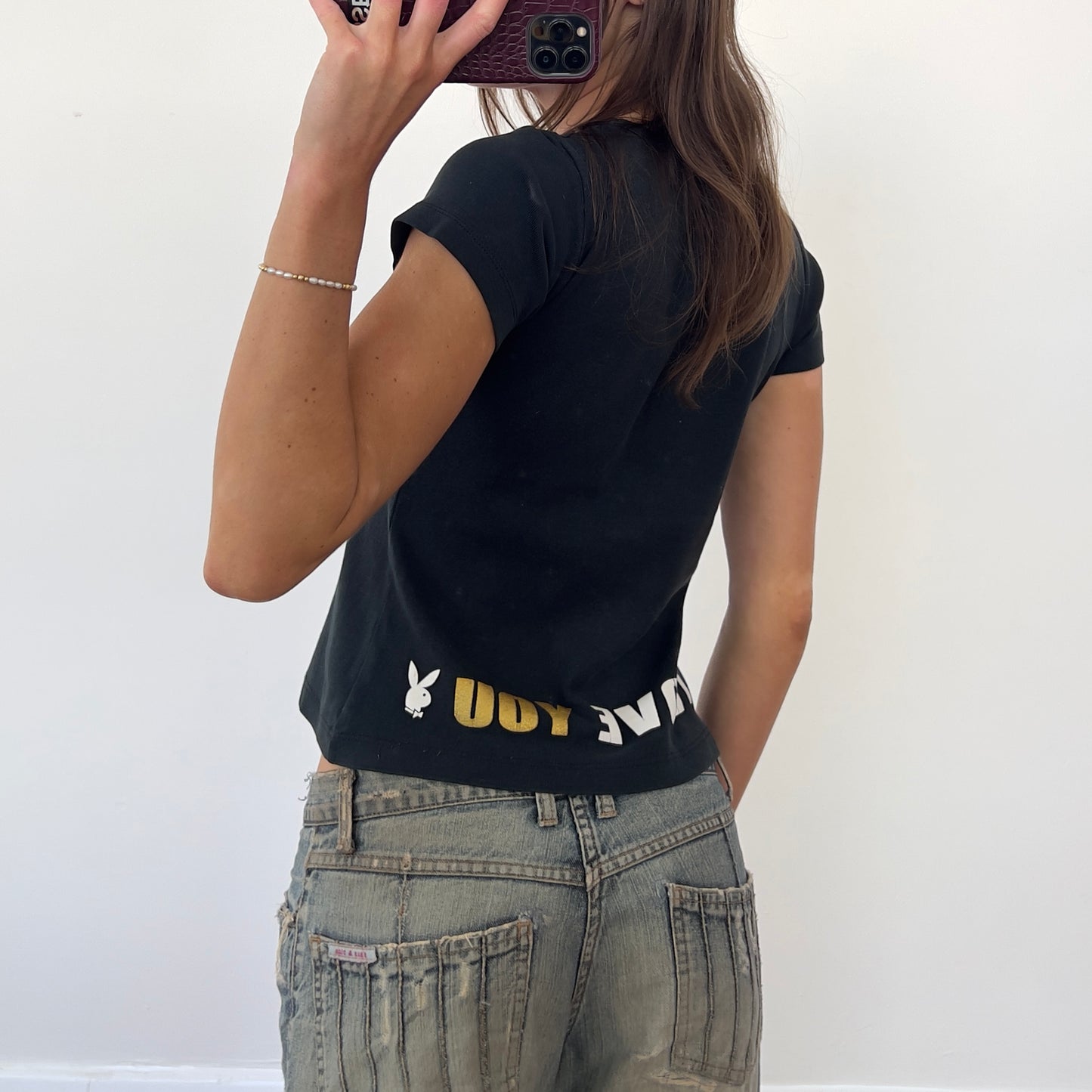 graphic Playboy baby tee