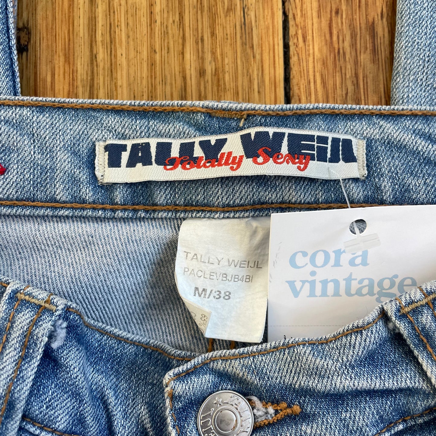 light denim bootcut jeans