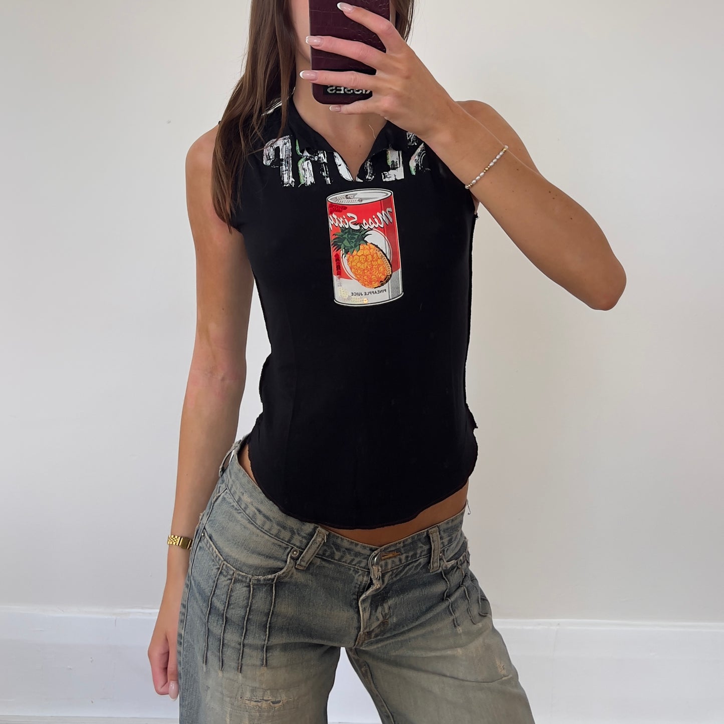 rare graphic Miss Sixty tank