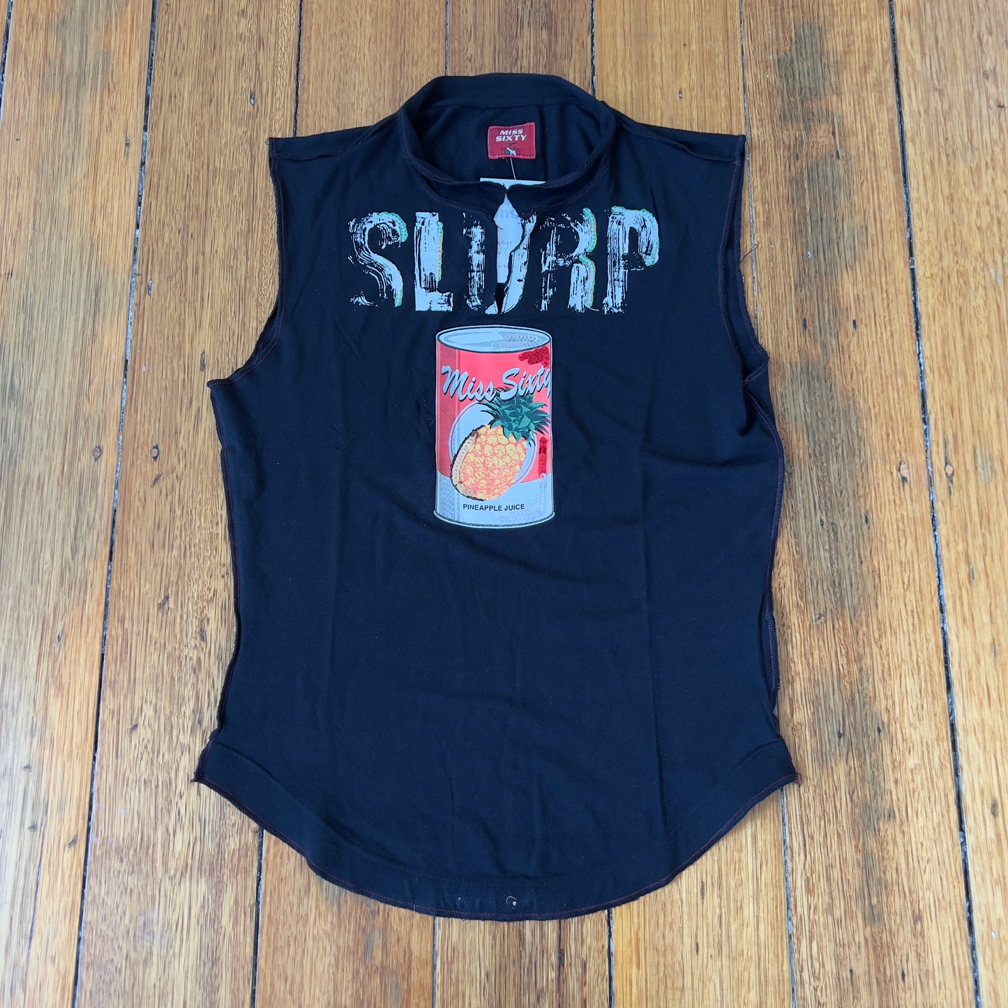 rare graphic Miss Sixty tank