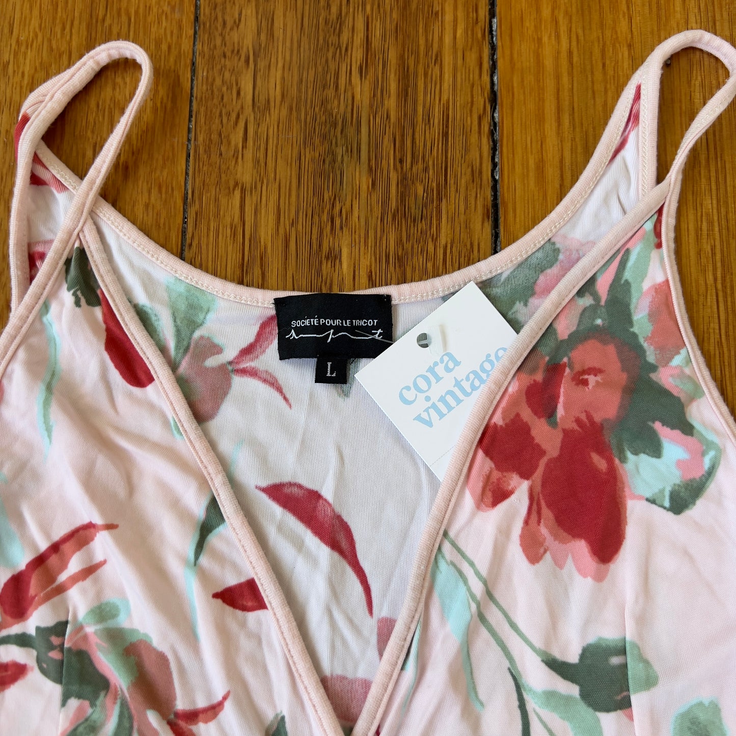 floral print cami