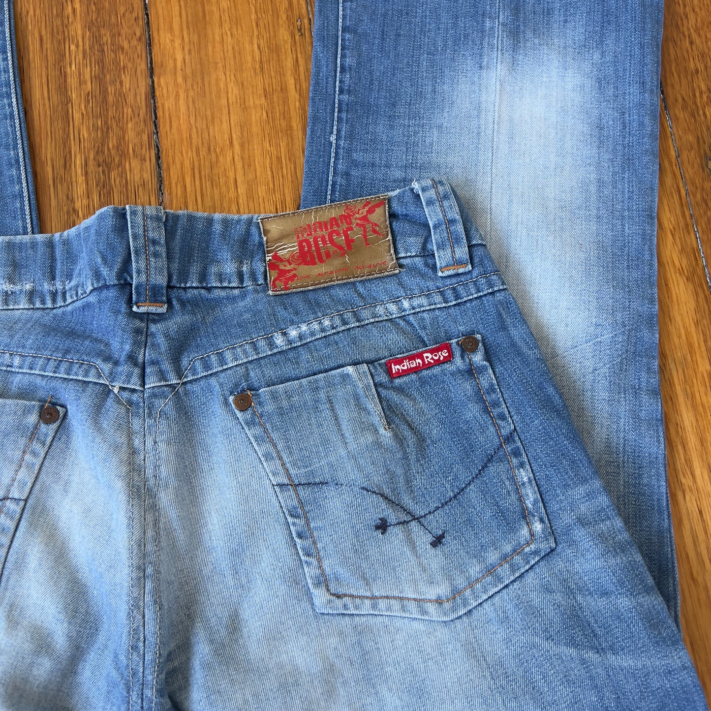 baggy denim jeans