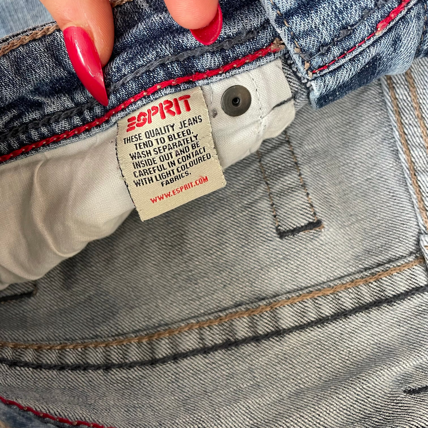 bootcut denim jeans