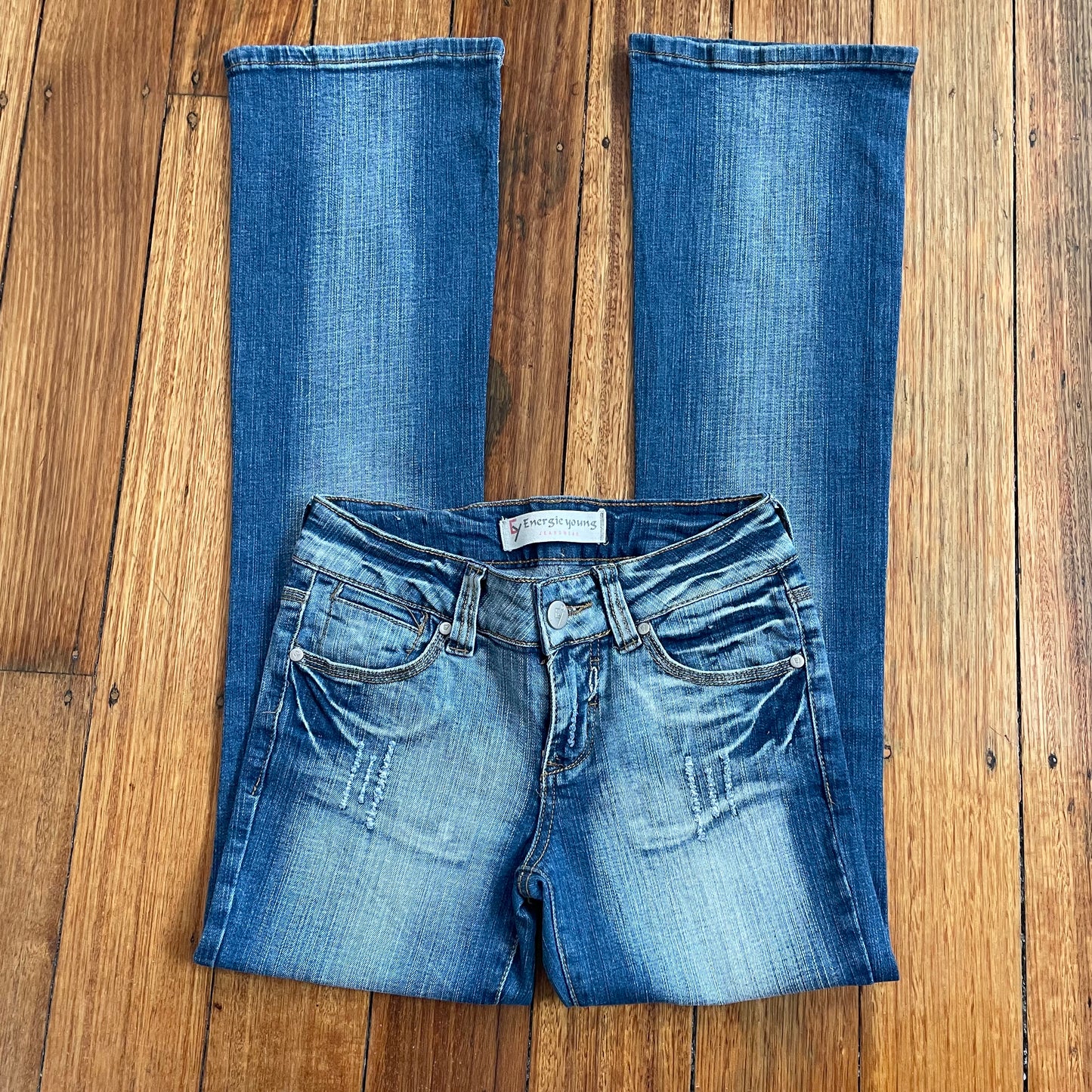 bootcut denim jeans