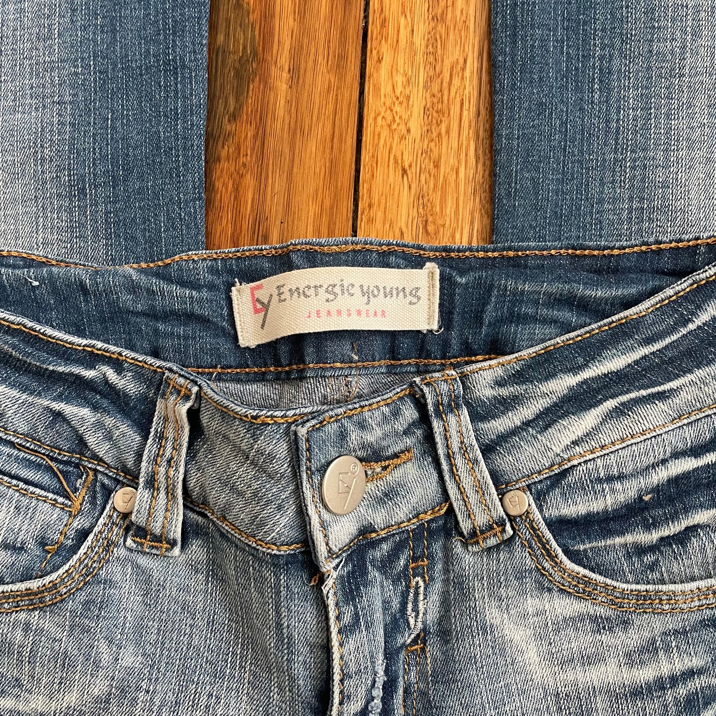 bootcut denim jeans