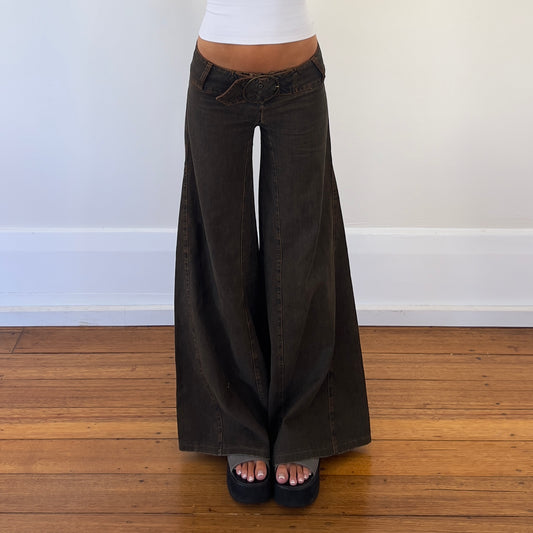 ultra wide leg jeans