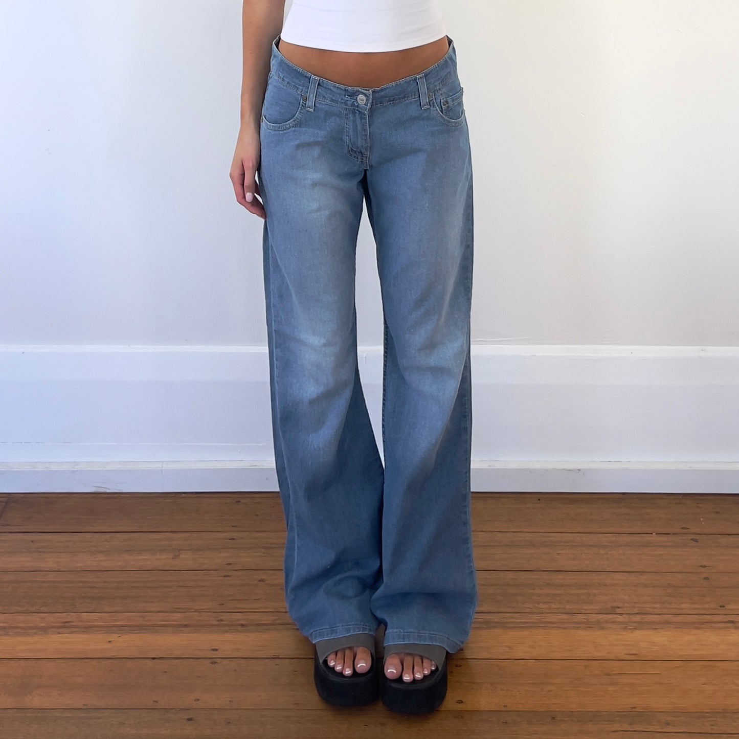 Levi's light denim jeans
