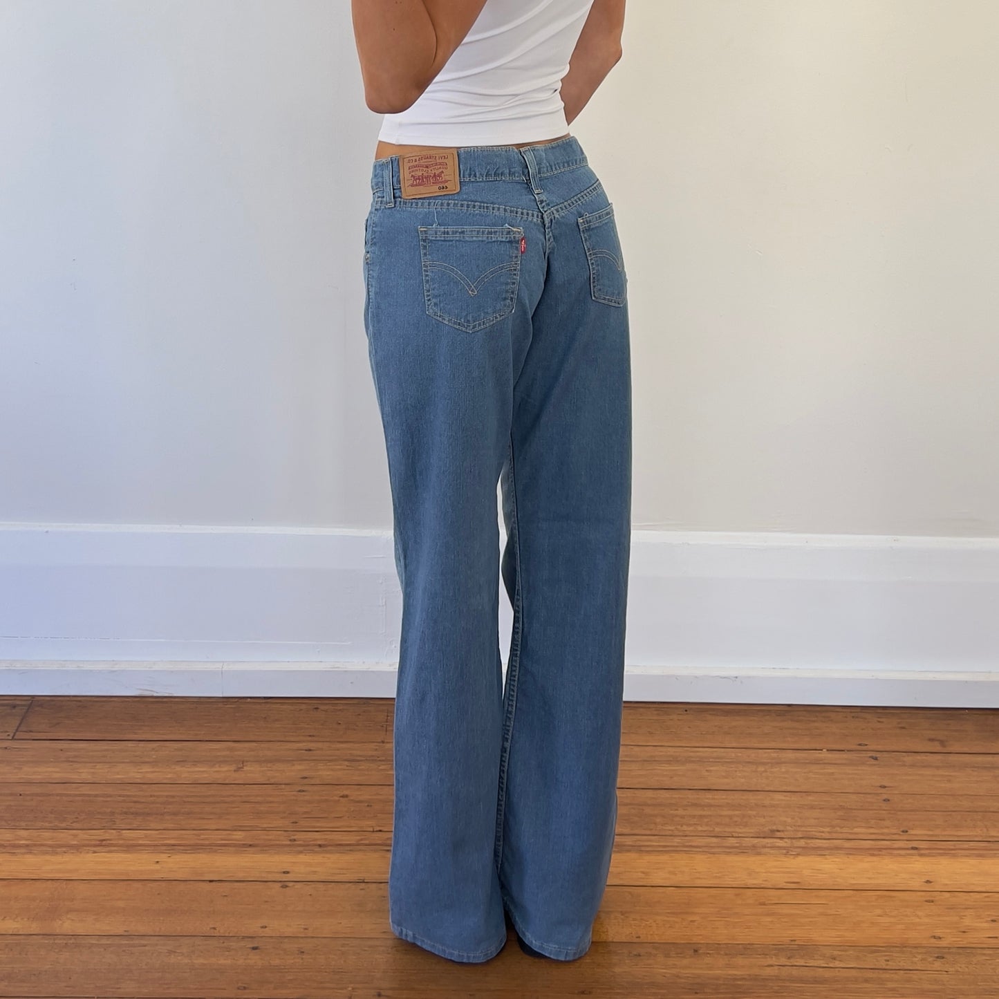 Levi's light denim jeans
