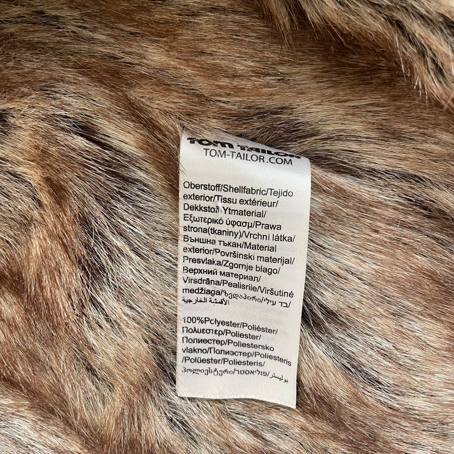 faux fur vest