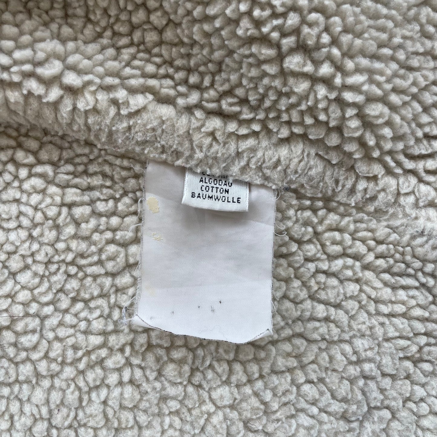 denim sherpa lined jacket
