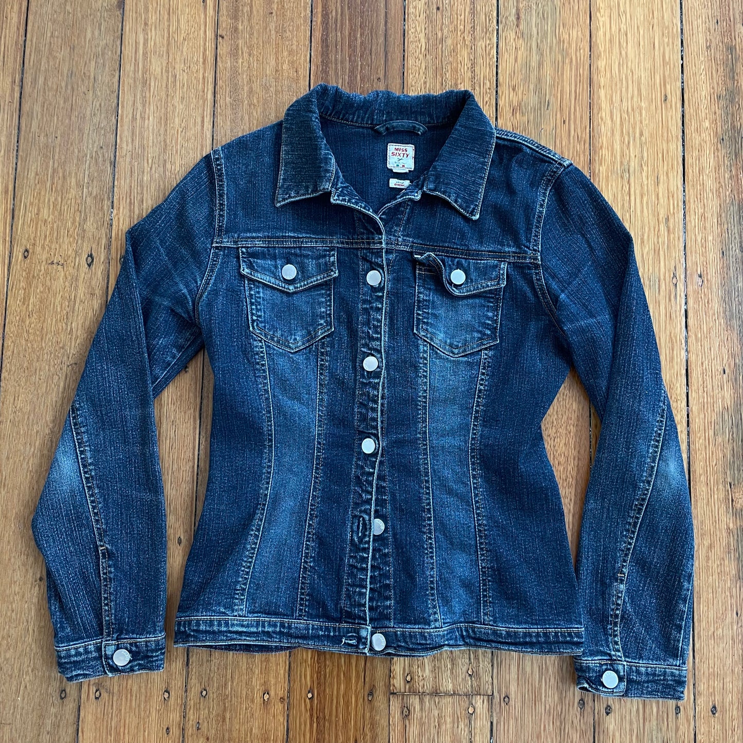 dark wash denim jacket