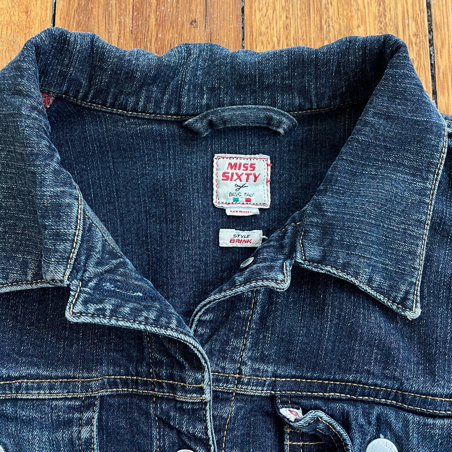 dark wash denim jacket