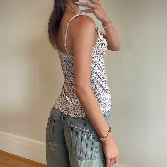 animal print cami