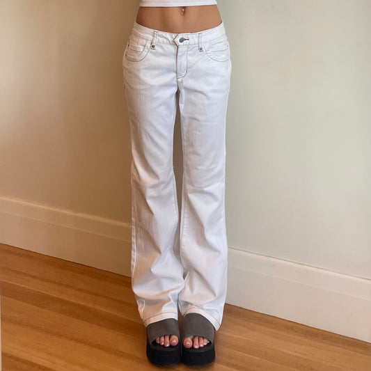 vintage white jeans