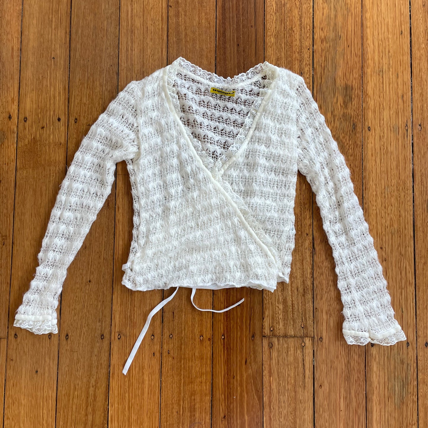 mohair wool wrap long sleeve