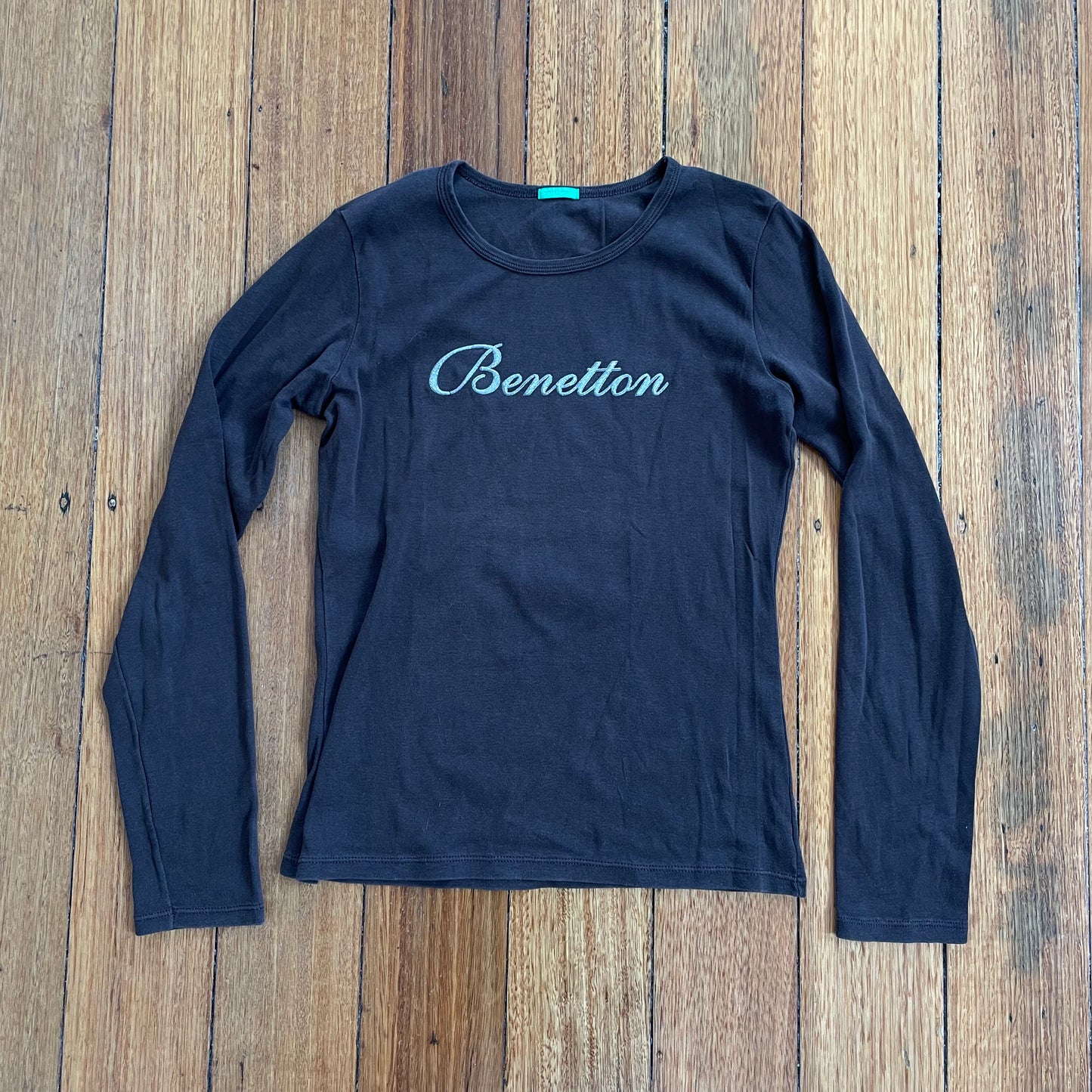 brown "Benetton" long sleeve
