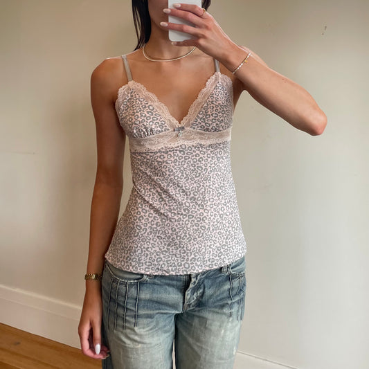 leopard print cami