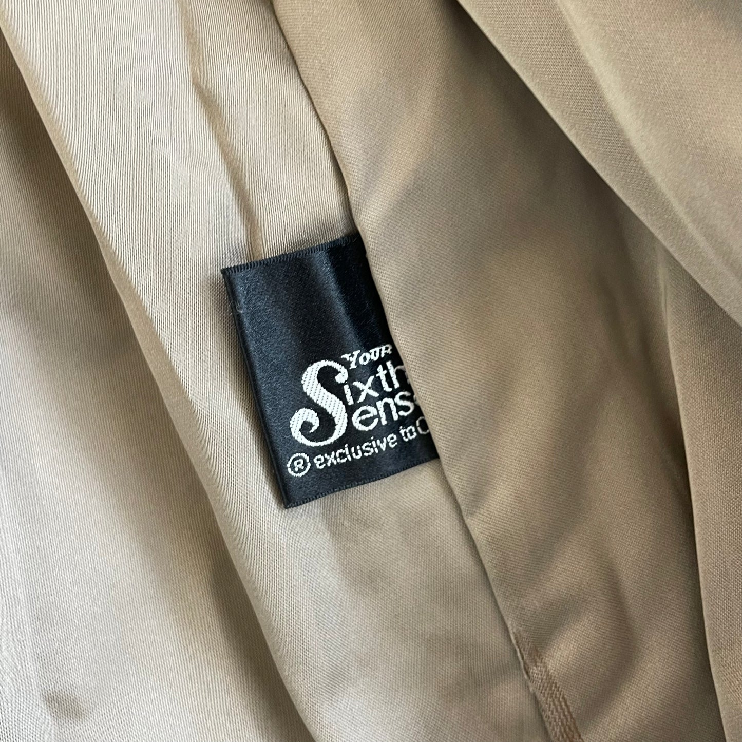 Italian genuine fur trench coat
