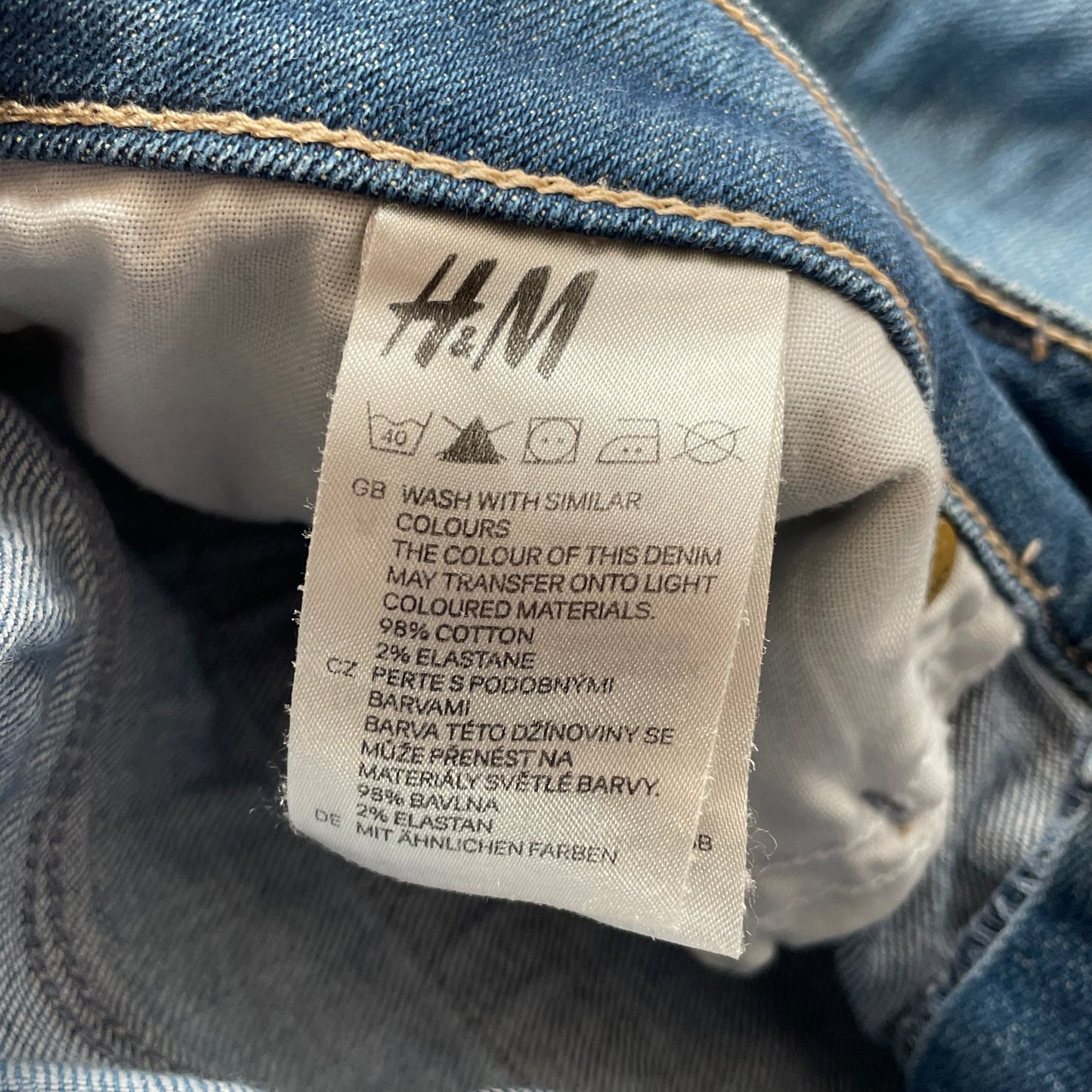 wide leg denim jeans