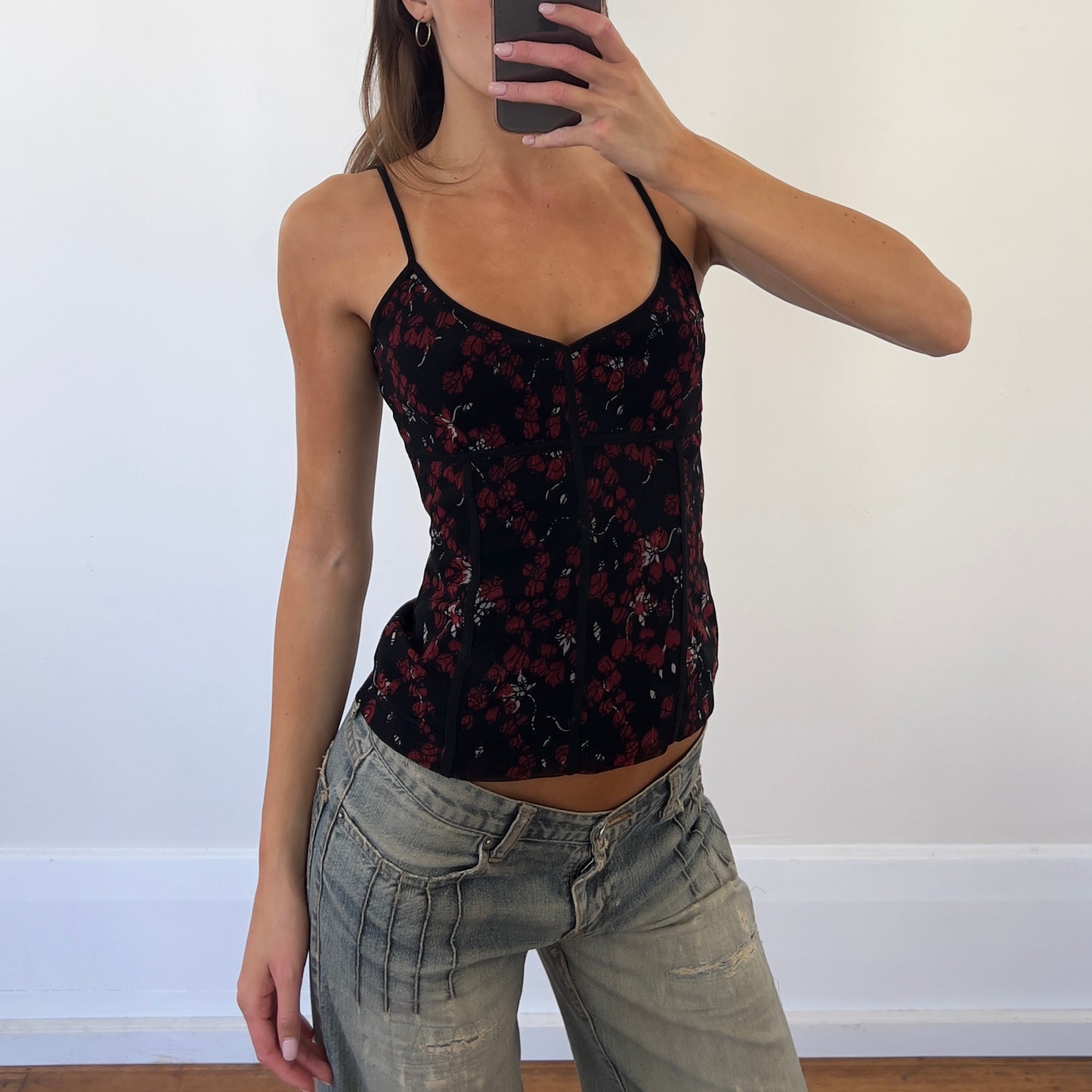 floral cami