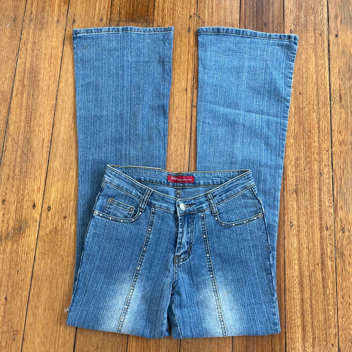 rhinstone bootcut jeans