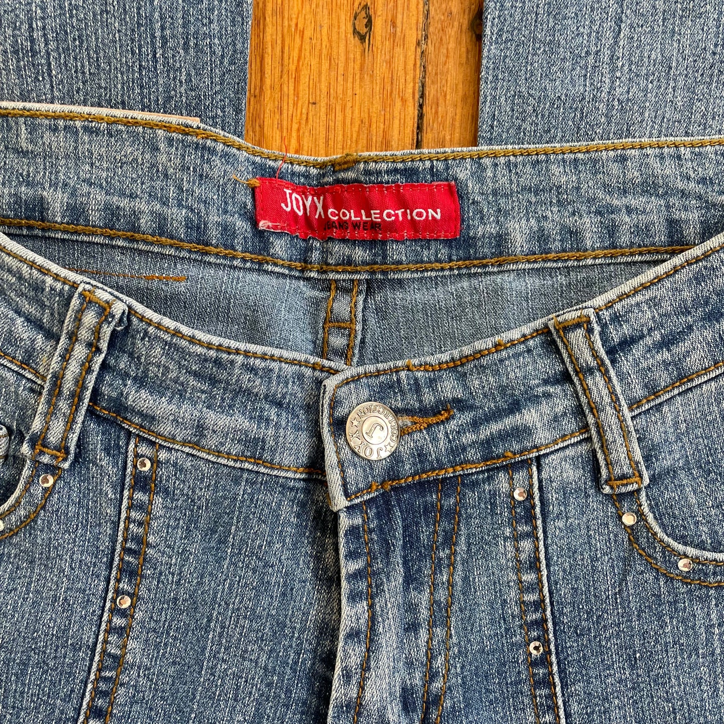 rhinstone bootcut jeans