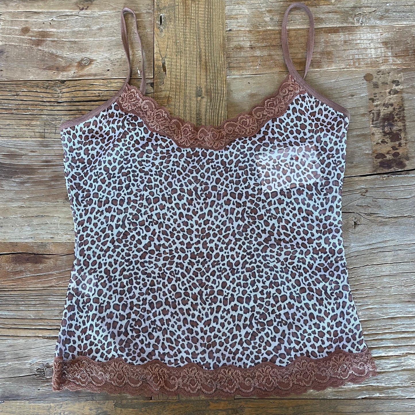 animal print cami