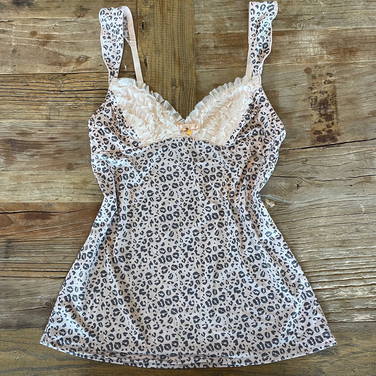 animal print cami