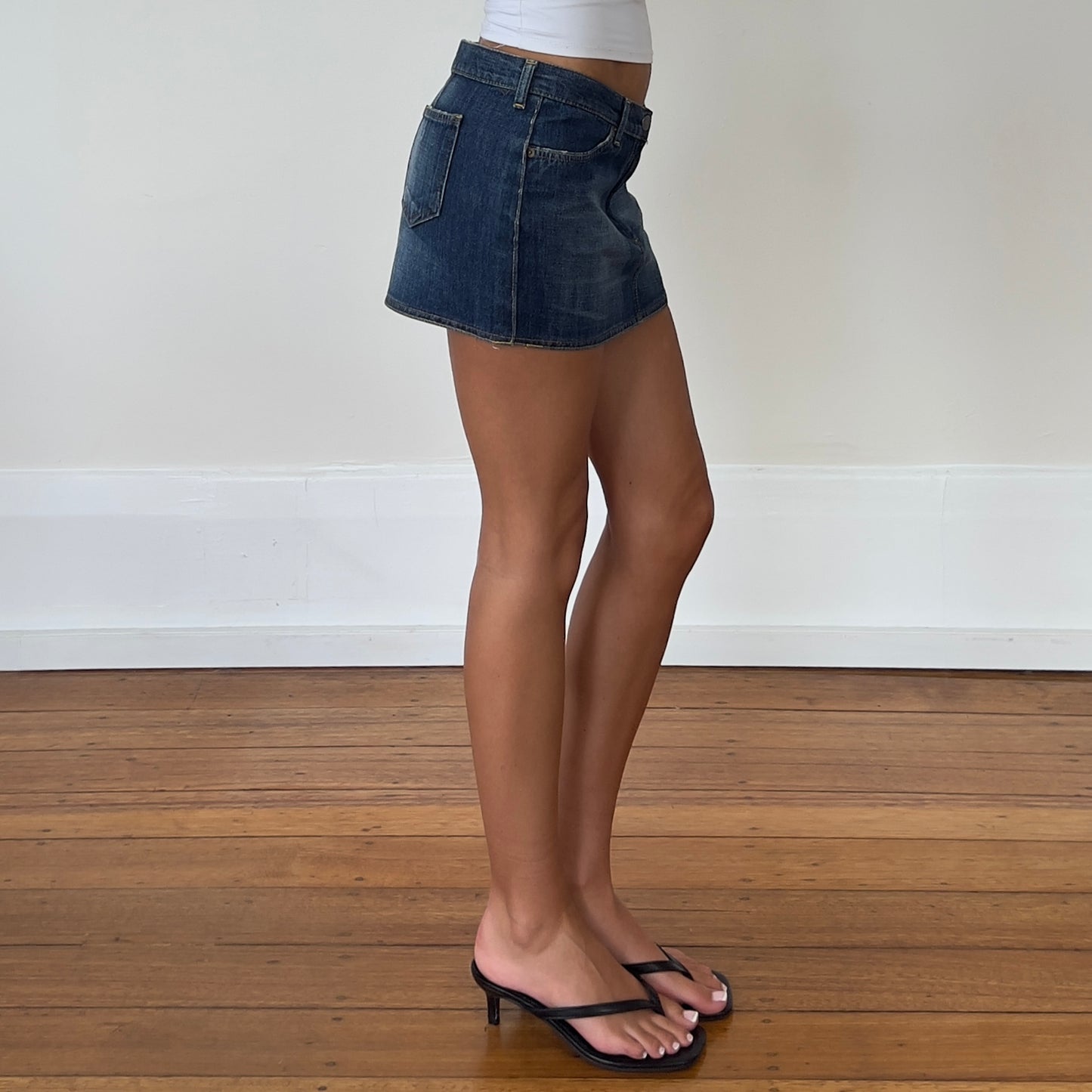 Guess denim mini skirt