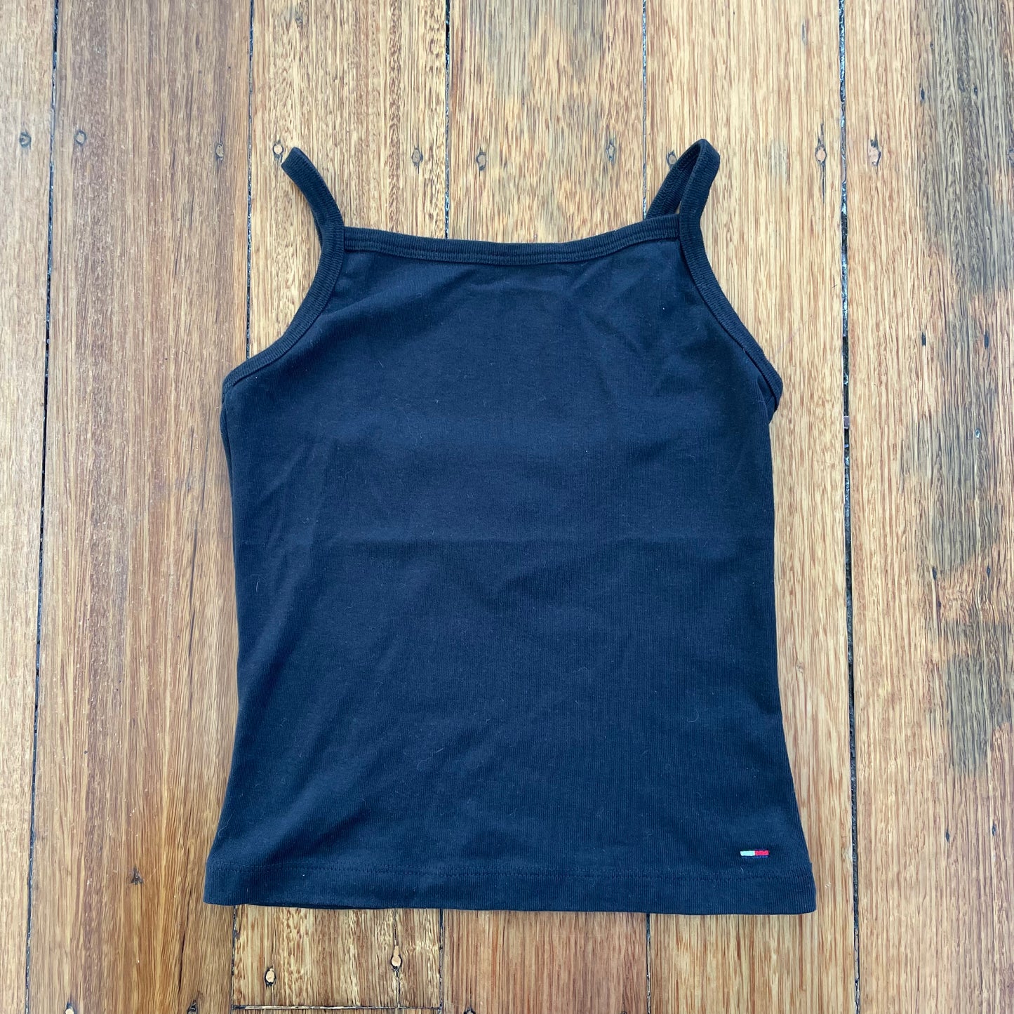 black tank top