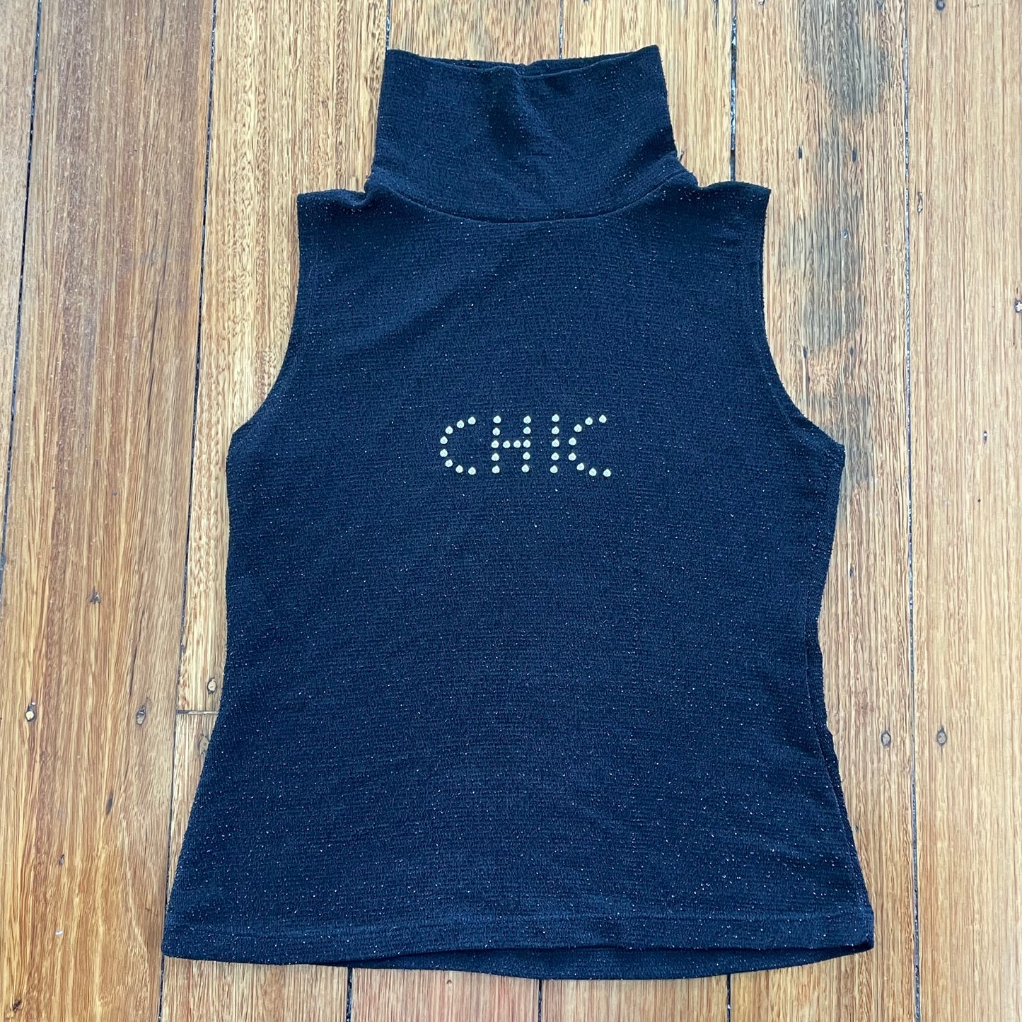 'chic' high neck top