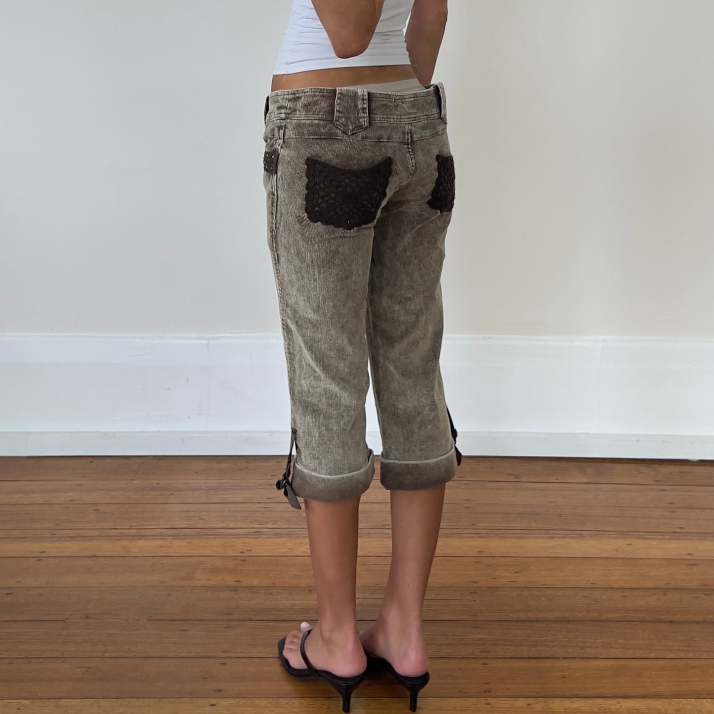 corduroy capri pants