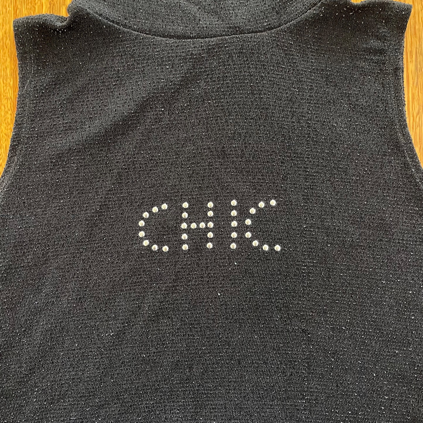 'chic' high neck top