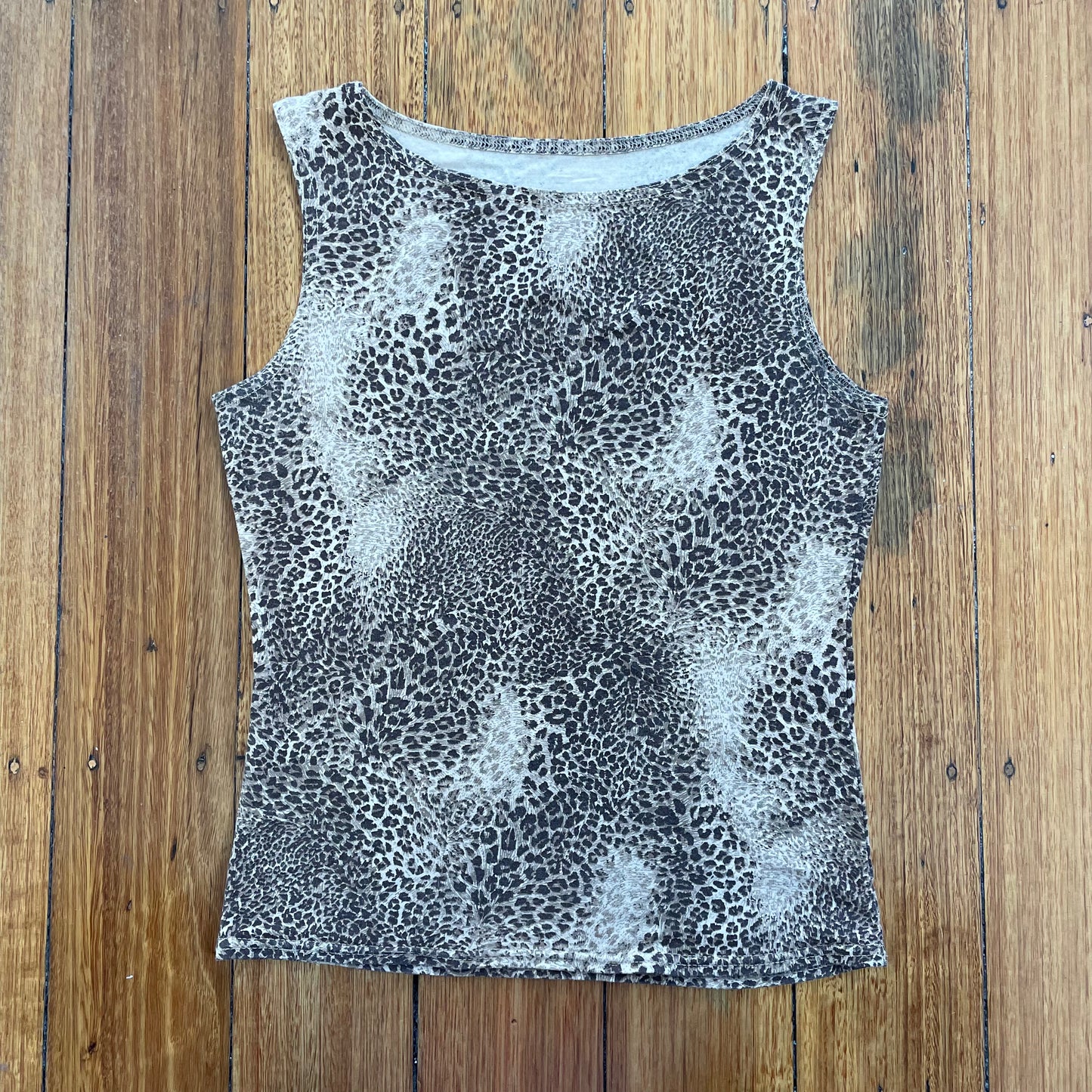 leopard print tank