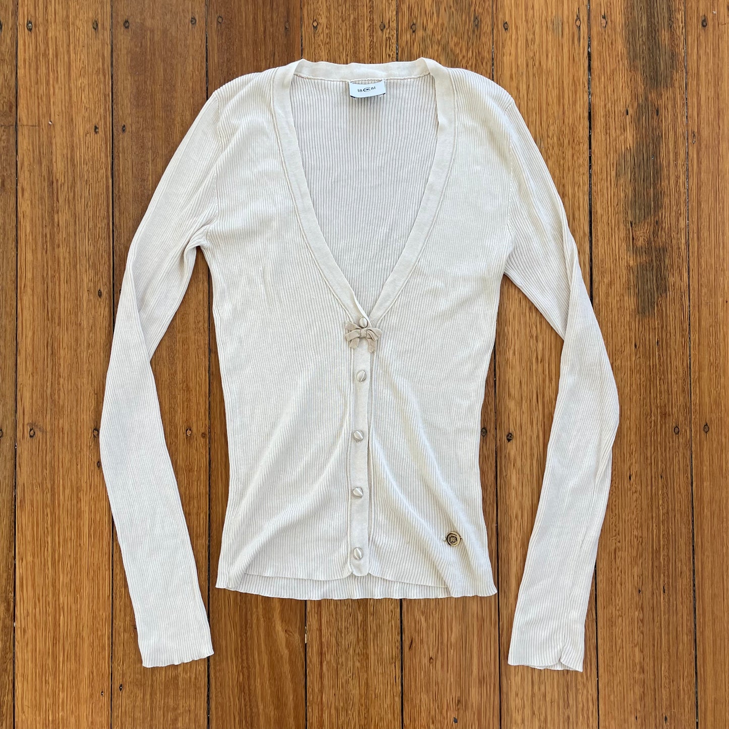 cream henley long sleeve
