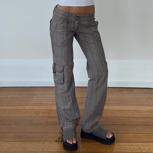 plaid cargo pants