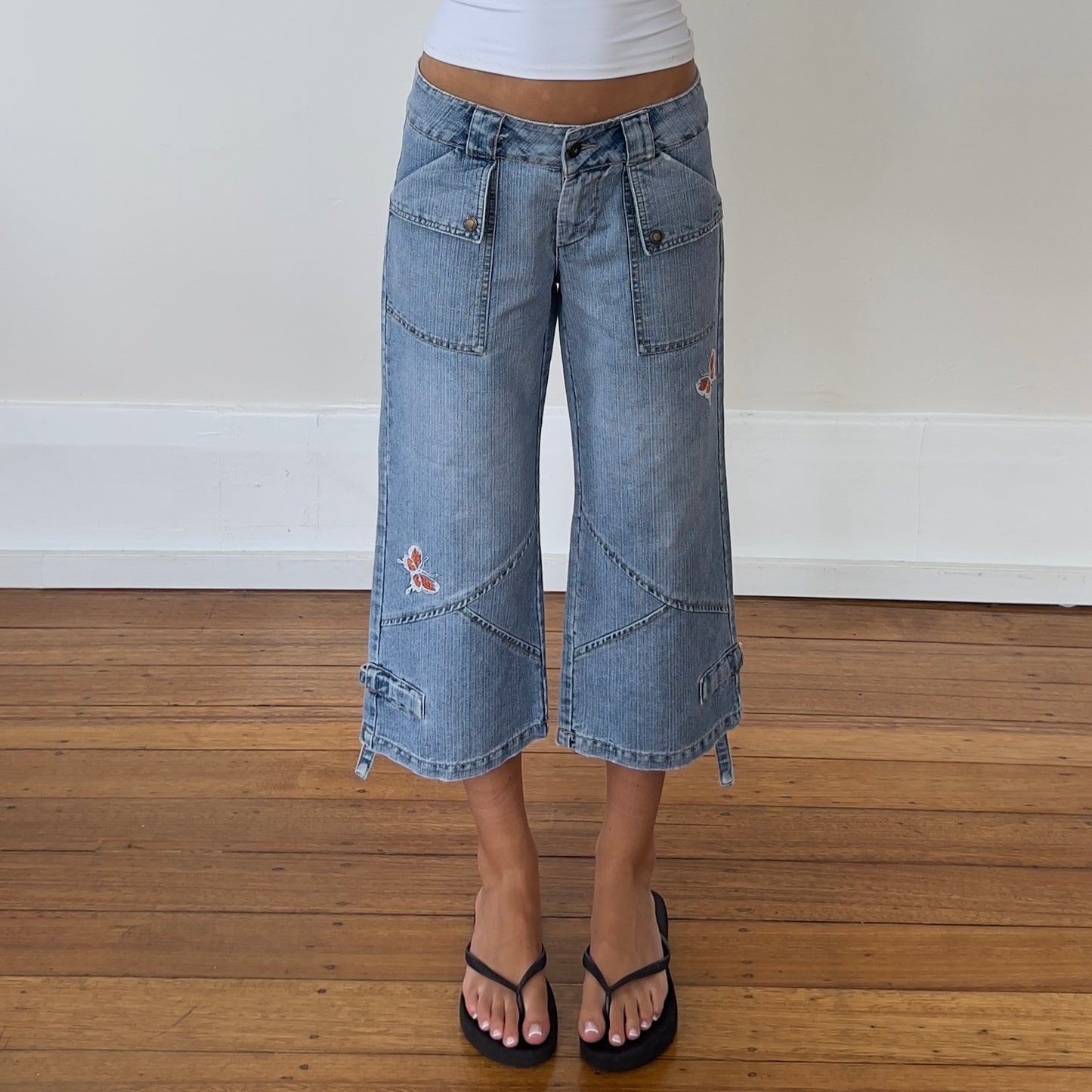 3/4 capri jeans