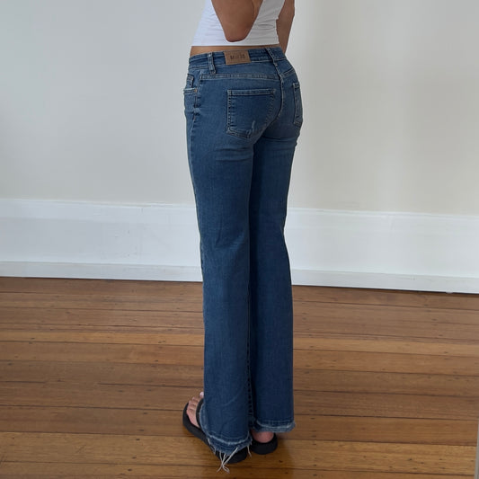 bootcut denim jeans