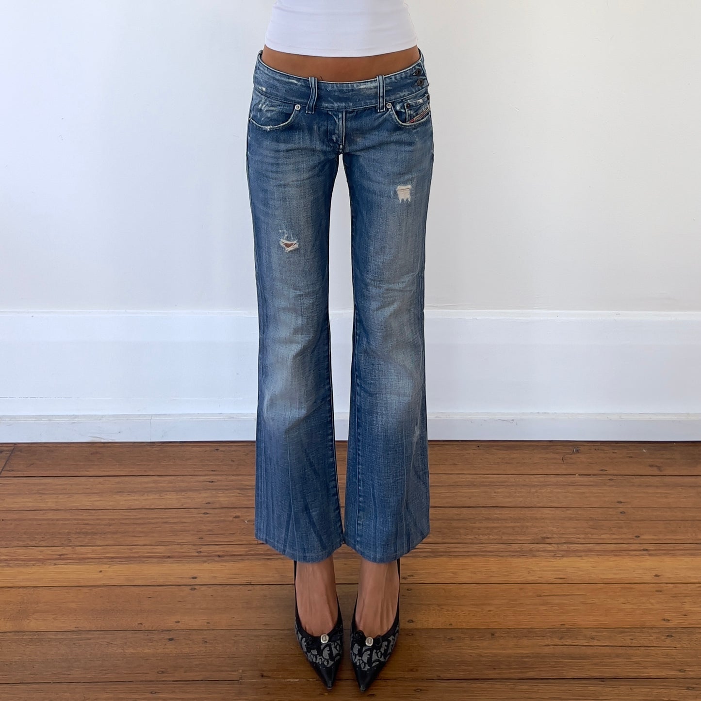 low rise Diesel jeans
