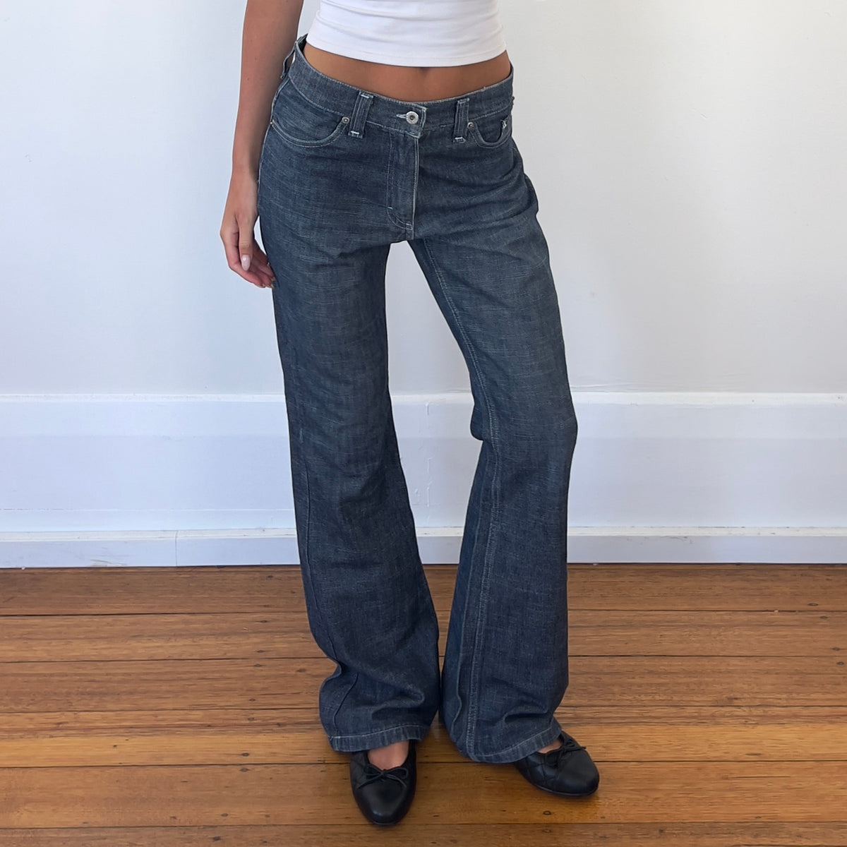 baggy denim jeans