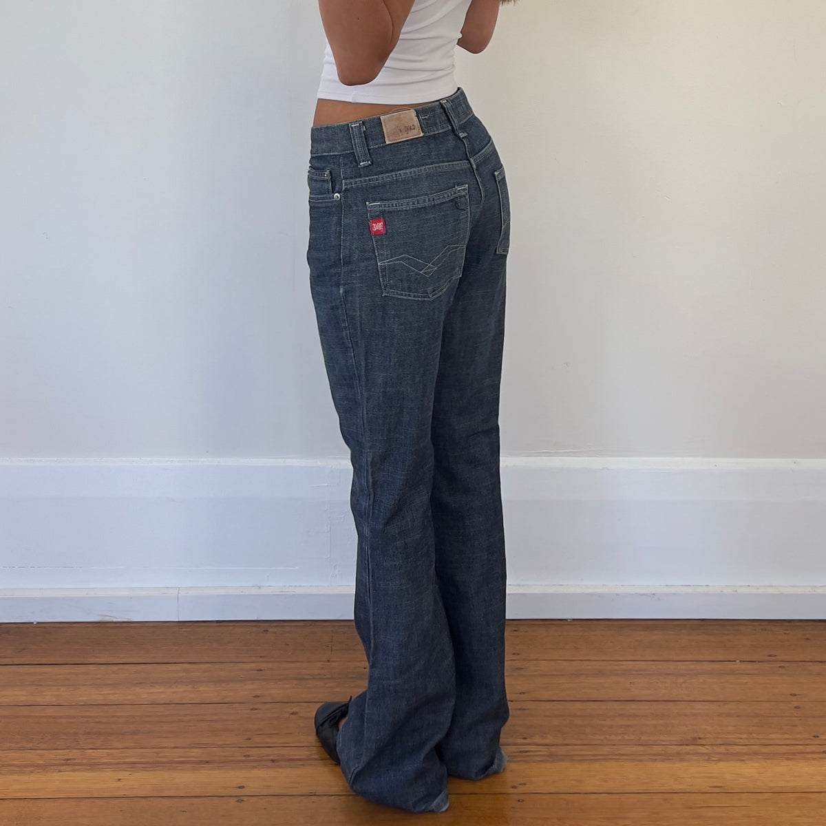 baggy denim jeans