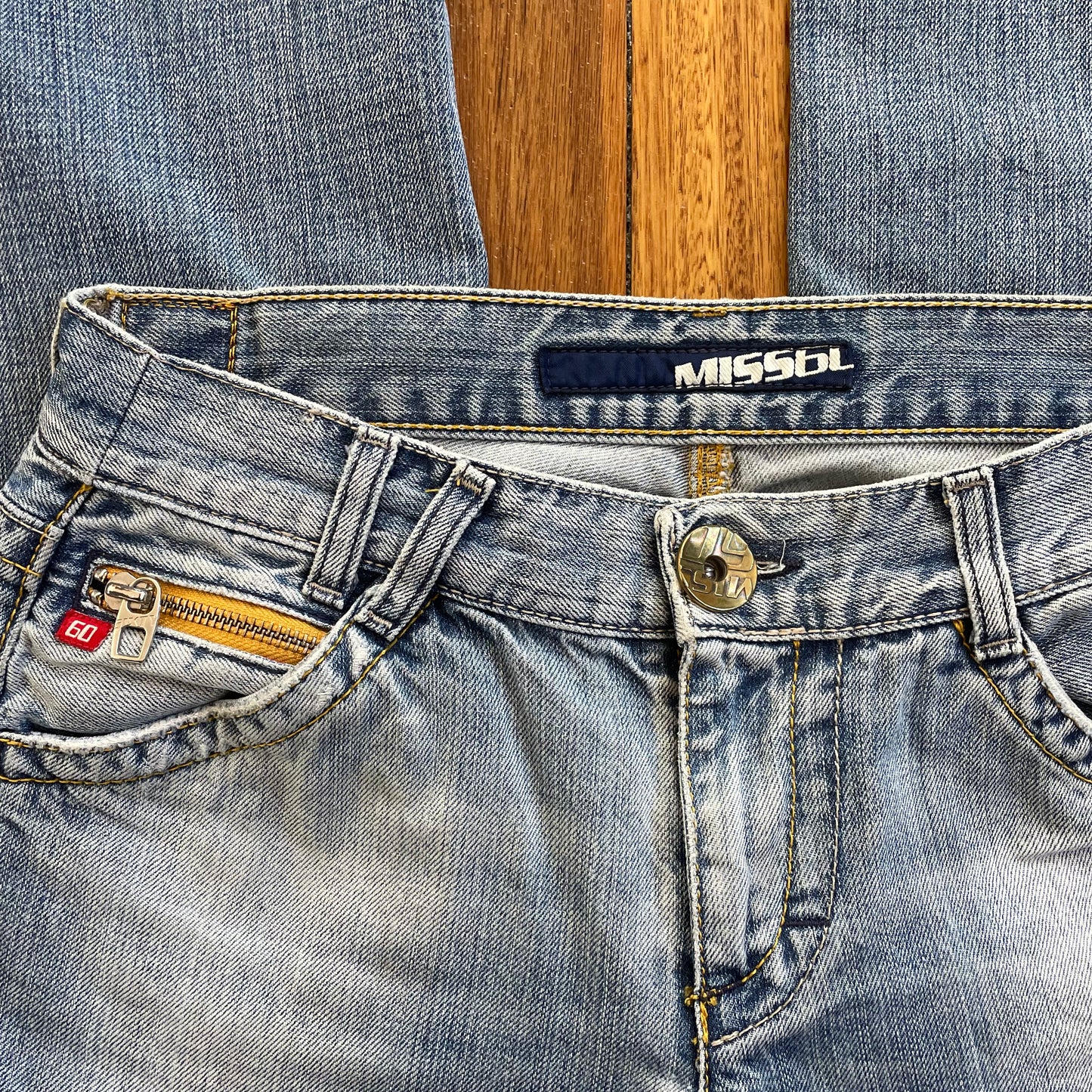 low rise bootcut jeans