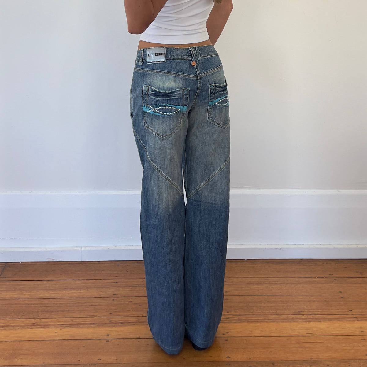 wide leg jeans