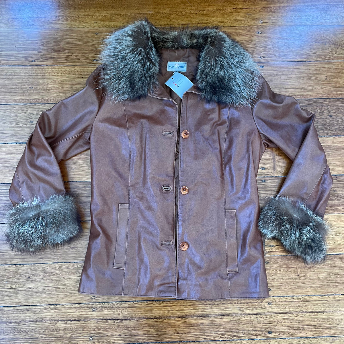 leather/fur jacket
