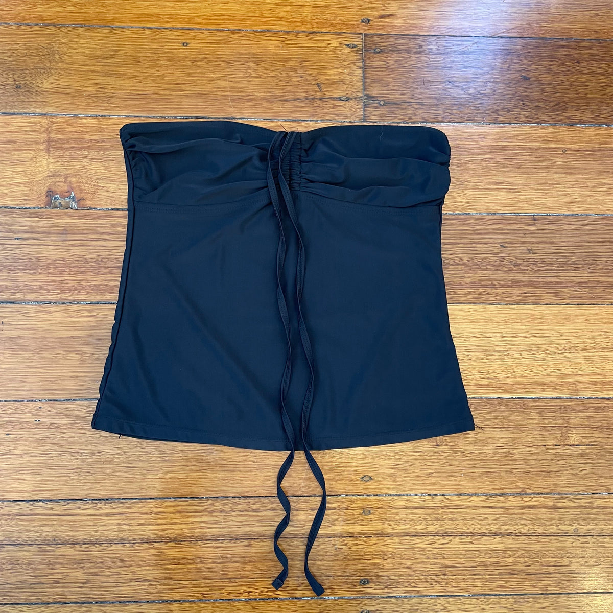 black halter top