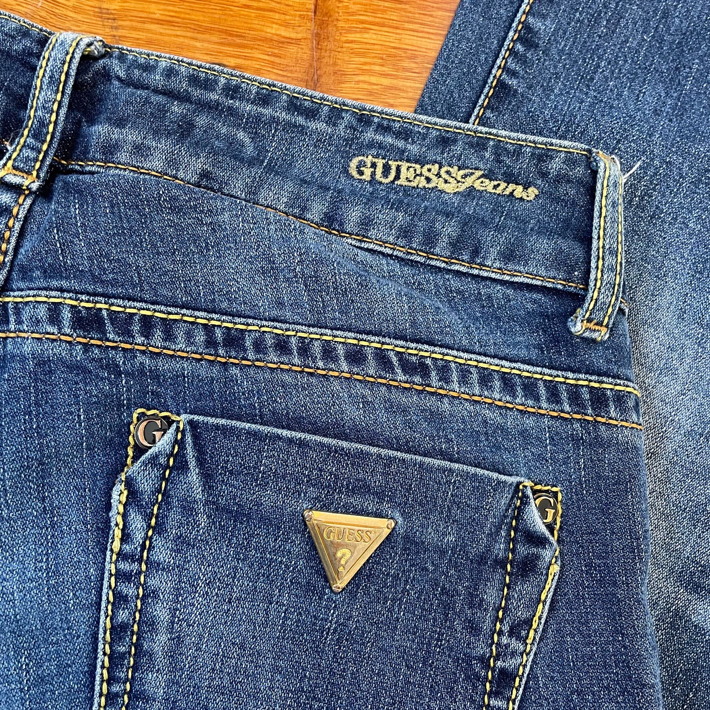 low rise bootcut jeans