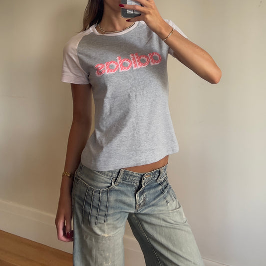 y2k Adidas t-shirt